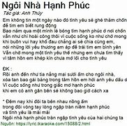 Ngôi Nhà Hạnh Phúc Dung Hoàng Phạm Lyric